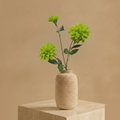 Dahlie — Eleganter Seidenstiel (3 Blüten)