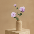 Dahlie — Eleganter Seidenstiel (3 Blüten)