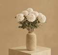 Ölgemälde-Dahlie — Kunstvolle Blüte (2 Blüten)