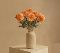Ölgemälde-Dahlie — Kunstvolle Blüte (2 Blüten)