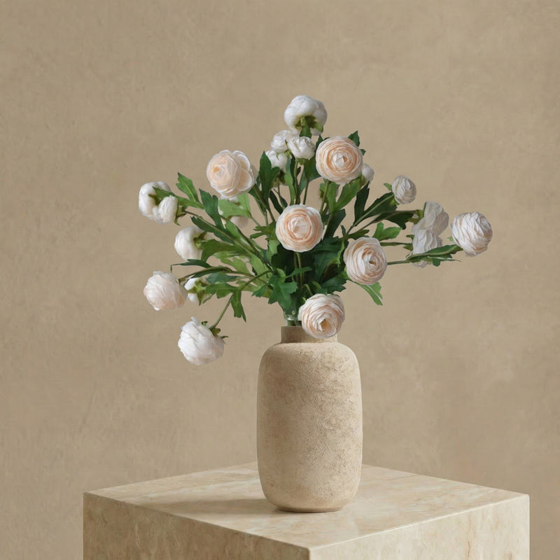 Tau-Lotus Seidenstrauß 5er Set Kunstblume | Everblume