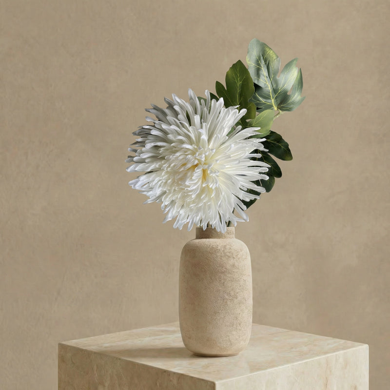 Drachenklauen-Chrysantheme Kunstblume — Großer Zweig | Everblume